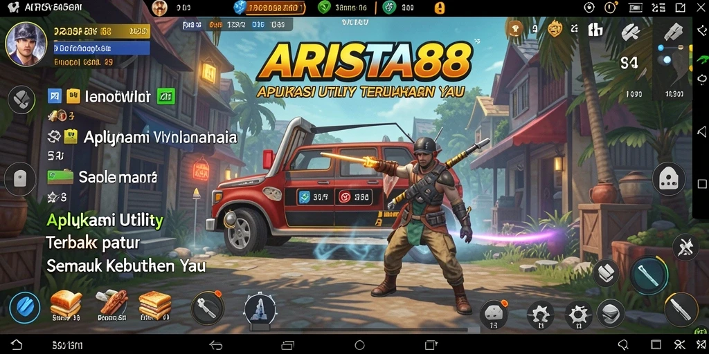Tampilan ARISTA88 dengan alat Utility yang lengkap dan efisien.