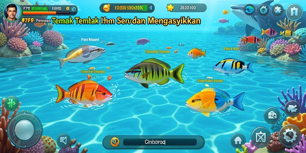 Gameplay menarik Tembak Ikan di F7F7 dengan efek visual mengesankan.