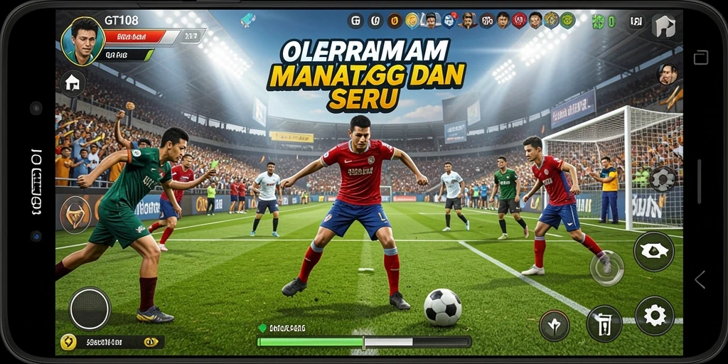 Tampilan gameplay GT108 yang seru dan mendebarkan.