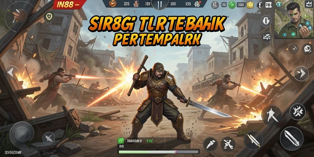 Tampilan strategi mendebarkan dalam IN88 saat merencanakan serangan.