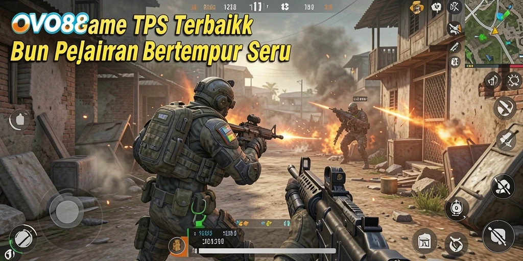 Tampilan gameplay OVO88 yang penuh aksi dan strategi.