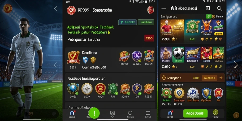 Tampilan menarik dari gameplay Sportsbook di RR999.