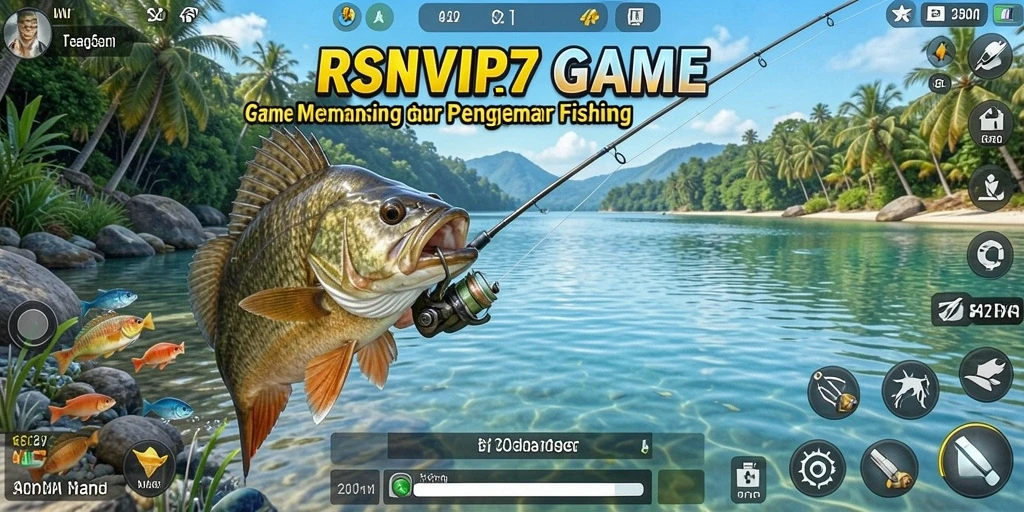 Tangkapan ikan besar dalam gameplay RSNVIP7 yang memukau.