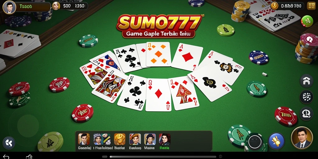 Gameplay seru Gaple di SUMO777 yang memikat pemain.