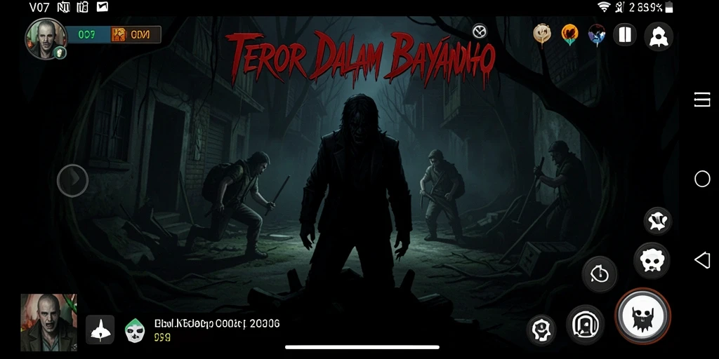 Gameplay V07 yang mencekam dan atmosfer menakutkan.