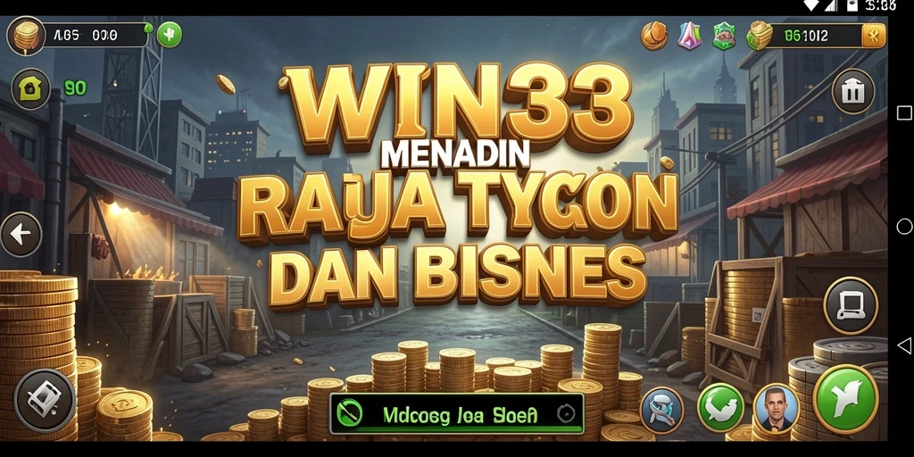Tampilan gameplay Tycoon yang menarik dalam WIN33.